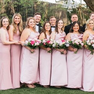 Pink Bridesmaid Dress